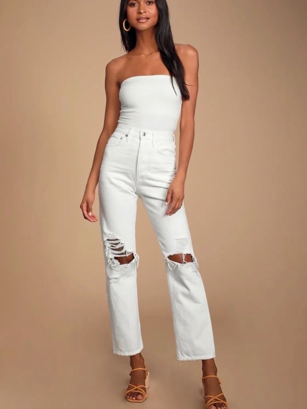 Agolde 90s Jeans White size 24